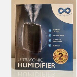 Everlasting Comfort Cool Mist Humidifiers for Bedroom 6L - Humidifier Large Room